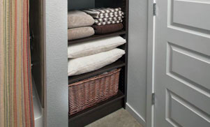 Bathroom Linen Closet Organization Systems - Howard County