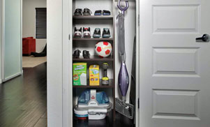 Hall Storage Utility Closet Organization Projects - Carroll County