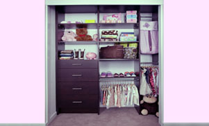 Girls Infants Toddlers Reach In Bedroom Closet Organizer - Harford Co