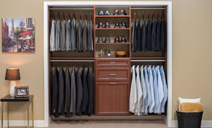 Mens Reach In Bedroom Closet - Carroll Co